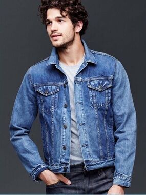 GAP 1969 Men’s Denim Jacket Blue Size Medium